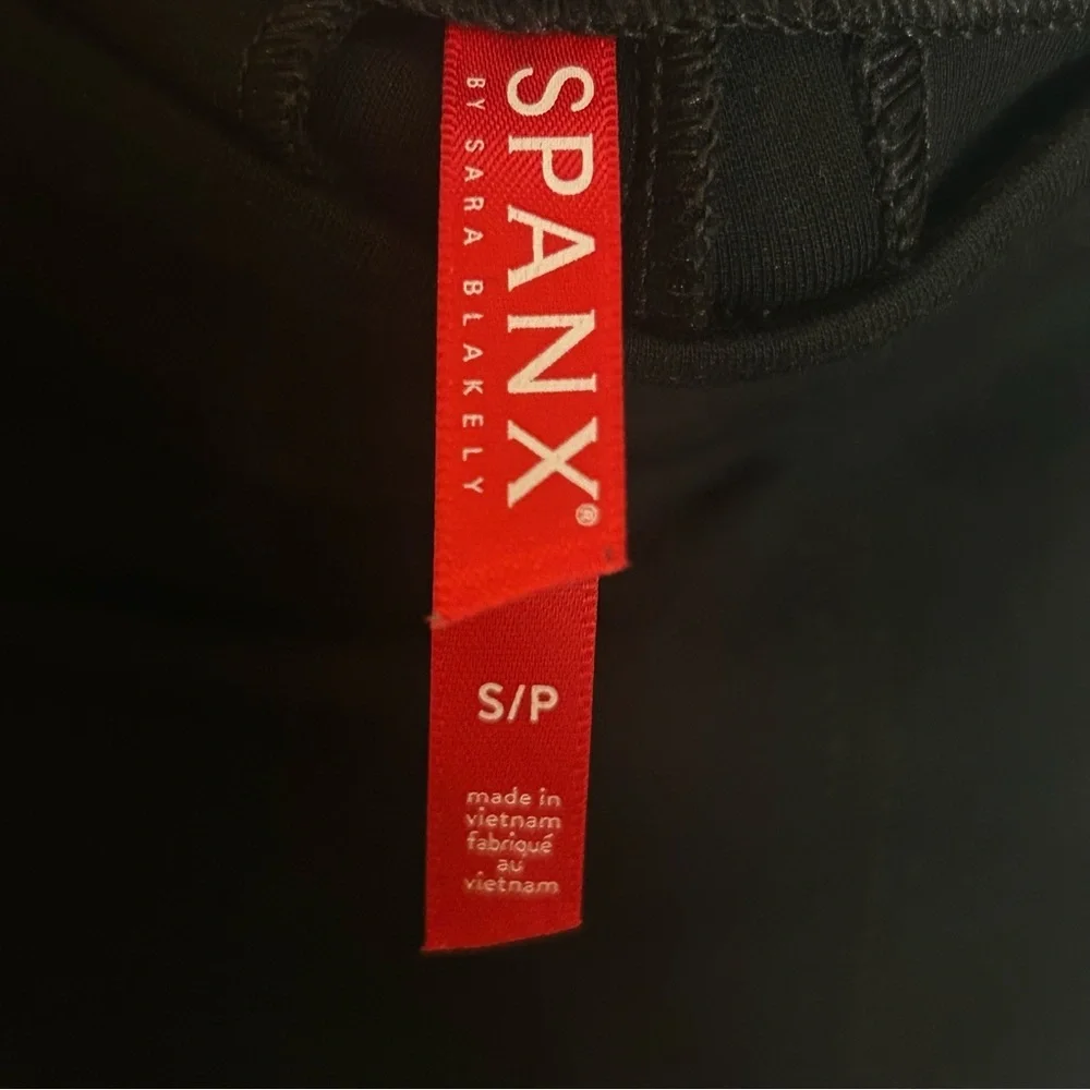 SPANX The Perfect Black Pant Ankle Backseam Skinny Black Small - Picture 9 of 12